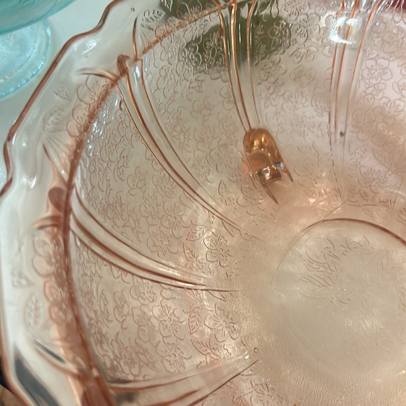 Cherry blossom, pink depression bowl - Picture 4 of 4